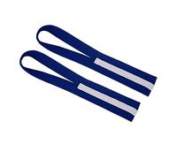 Yctze Sangles d'haltérophilie 2 Pièces, Support de Poignet Antidérapant de qualité Supérieure pour une Adhérence et des Performances Améliorées en Entraînement de Force, Rouge (BLUE)