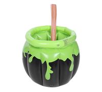 Yctze Seau à Glace Gonflable Réutilisable - Fêtes, Festivals et Rassemblements Saisonniers sur le Thème des Sorcières - Décoration Polyvalente et Multifonctionnelle pour Rafraîchir les Boissons et
