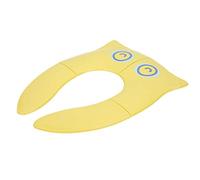 Yctze Siège de Pot Pliant PORTABLE Voyage POTTY TRAPHING avec Tapis sans Glissement, Conception de Dessins Animés Mignons, Comprend un Sac de Voyage pour une Formation Facile en Déplacement (Tapis