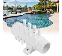 Yctze Spa Planification de la Plomberie de Baignoire Chaude - 8 Port PVC Séparateur d'eau avec des Ports Fixes pour le Spa, la Piscine et la Baignoire