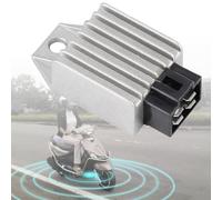 Yctze speedfight 3 regler pour Rectifier Moped Redresseur Universel de régulateur de Tension de Moto de Moto 12V 4 Broches pour regulateur de Tension Quad regul