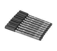 Yctze STA Ensemble de 9 Stylos Pinceaux à Base d'eau avec Plusieurs Tailles de Pointe pour Dessiner, écrire et Esquisser - Encre Noire, Résistant à l'eau, Facile à Transporter