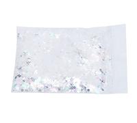 Yctze Star Sequins PET Silver Mixed Fantasy Glitter pour le Corps, le Visage, les Cheveux et le Nail Art - pour le Maquillage et l'artisanat