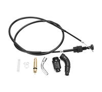 Yctze Starter Cable Kit, ABS Métal Starter Câble Starter Valve Plongeur Kit Remplacement pour Foreman 450 TRX450FE TRX450FM TRX450ES TRX450S (Noir)