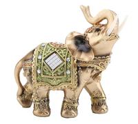 Yctze Statue d'éléphant Porte-Bonheur Feng Shui, Sculpture de Richesse, Décoration de la Maison, Disponible en Grand, Statue d'éléphant Me, Sculpture 'éléphant, Figurine 'éléphant, éléphant Feng
