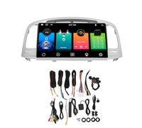 Yctze Stéréo D'auto, pour Accent MC 2006-2011, 9 Pouces Wireless 12 avec 360 Caméras de Vue Panoramique, 6 Go 128g ROM GPS Navigation Radio, WiFi intégré et Hands - Calling Music
