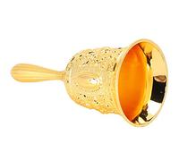 Yctze Style Européen doré élégant - Décoration de Dîner en Alliage de Zinc, Service d'école et de Bar - et Jingle Sonore Clair - Excellent Cadeau pour Vos amis.