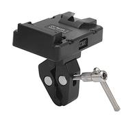 Yctze Support de Batterie VLock avec Sortie DTap - Adaptateur de Plaque en Plastique Léger pour Batterie d'appareil Photo, Facile à Utiliser avec Verrouillage, équipement Photographique Idéal,