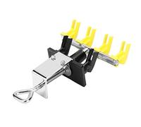 Yctze Support de Station de Support d'aérographe - d'aérographe Compact 4 en 1 pour établi - ' en Métal et en Plastique pour Plusieurs Pistolets de Pulvérisation