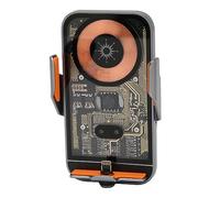 Yctze Support de Téléphone pour Chargeur de Voiture sans Fil, Support de Charge Rapide 15W à Serrage Automatique, Rotatif à 360 Degrés pour Téléphones de 4,7 à 7 Pouces (C11)