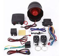 Yctze Système de Sécurité d'Alarme de Voiture Sans Clé Avec 2 Télécommandes Sirène - Alarme Sans Fil Cobra pour Auto