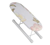 Yctze Table de Repassage Mini Planche à Repasser Support de Repassage Pliable Antidérapant Peu Encombrante et Portable pour Les Manchettes (Pivoine)