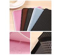 Yctze Tapis de Litière Imperméable pour Chat, Double Couche, Antidérapant, pour Un Nettoyage Facile et Le Confort des Animaux de Compagnie (Bleu bébé)