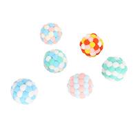 Yctze Teaser Interactif pour Chat avec Son, 6 Pièces, Chat P Multicolore pour Chat de Compagnie, Doux pour Jouer et Faire de l'exercice
