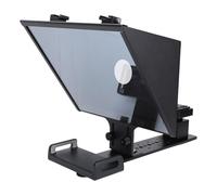Yctze Téléprompteur TP13A 14 Pouces avec Télécommande APP pour Smartphone, Idéal pour la Diffusion en Direct