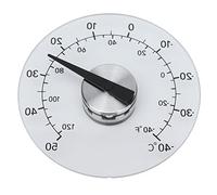Yctze Thermomètre Extérieur Transparent, Installation Facile | Conception légère, fonction étanche, aspect élégant, plage de température de -40 à 50 ℃
