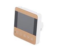 Yctze Thermostat Intelligent pour Ventilo-convecteur avec écran LCD | Capteur intégré, design élégant pour un usage domestique, fonctionnalités de contrôle automatique de la température.