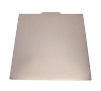 Yctze Tôle d'acier à Ressort PEI Texturée Double Face, Plaque de Construction PEI 310 X 310 Mm avec Film Brillant et Effet Mat, Idéale pour QIDI Plus 4, CR10, Artillery Sidewinder X1 X2, Anet A8