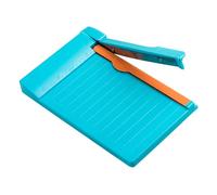 Yctze Tondeuse Portative avec échelle Claire pour le Scrapbooking, les Photos et les Travaux Manuels - Gris (bleu clair)