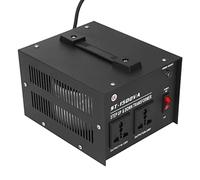 Yctze Transformateur de Tension Convertisseur Abaisseur ÉLévateur 1500W pour Laboratoires Scientifiques Installations Industrielles Alimentation éLectrique Stable pour Appareils (Prise UE)