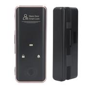 Yctze Verre électronique avec Plusieurs Méthodes de Déverrouillage pour une Entrée Sécurisée sans clé - Alimentation de Secours pour la Maison et le bureau.