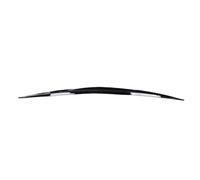 Yctze Voiture Arrière Spoiler Spoiler Toit à Lèvres Trunk Spoiler Sticker Bar pour avec Un Ruban à Double Face Solide sans Forage Nécessaire à 117 Cm en Caoutchouc Noir