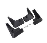 Yctze Voiture de Boue de Boue Gardiens de Boue Volets de Boue Garde-Boue 4pcs Avant et Arrière pour 2019to2023 avec Pédale D'installation Facile sans Forage Abs Noir
