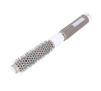Yctze Yctze en Céramique Fer Round Poux - Brosse Ronde de Coiffure de 25 Mm pour les Cheveux Bouclés, Poignée Glissement, Dents en Nylon Flexibles, Stockage Creux Pratique (19)