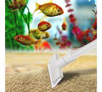 Yctze ZYSH1 Ensemble d'outils de Nettoyage d'aquarium 3 en 1 - Brosse en Verre, Grattoir en Silicone et Grattoir en Acrylique pour Le Nettoyage des Aquariums