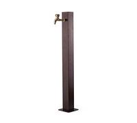 YCVAWEOD 304 Colonne d'eau de Jardin Autonome en Acier Inoxydable avec Robinet Anti-congénérage, Robinet d'eau montée pour la Cour, Comprend des Accessoires de Montage pour l'irrigation de