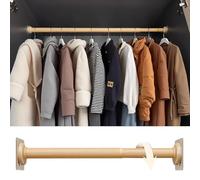 YCVAWEOD Armoire de Rail de Rail de Conception de Conception de Tige de Tige réglable, Support de Poule du Support de Support de Support de Support pour la pépinière, Tube de vêtements d'armoire sans