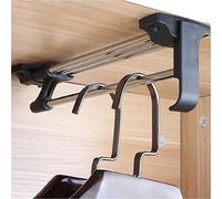 YCVAWEOD Armoire Retire des vêtements rétractables Hangle de Rail de Rail. LWX