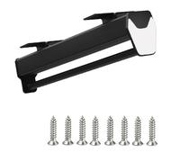 YCVAWEOD Armoire Robe Robe Rails Push-Pull Pantalon Pantalon Rack Rack Rack Rack Rack Sort Tire des vêtements de vêtements de 30 cm à 60 cm (Couleur: Noir, Taille: 50 cm) LWX