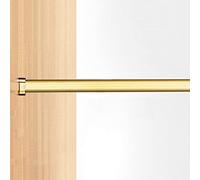 YCVAWEOD Bar de Support de Support en métal pour Garde-Robe de Placard, Canne Suspendue avec Capuchons d'extrémité de Bride, pôle d'organisateur des armoires ovales LWX