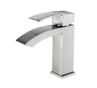 YCVAWEOD Basin de Salle de Bain Basin Basin de terrasse à poignée monoprophone Gold/Noir/Chrome/Rose Gold/Nickel Build Taps Taps LWX