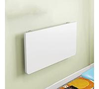 YCVAWEOD Bureau d'ordinateur Tableau Pliant Mural en Bois, Bureau Pliant Mural, Table d'ordinateur en Bois de pin Table de Feuille à Domicile pour Le Bureau de Travail à Domicile et Restauration LWX