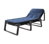 YCVAWEOD Camping lit avec Matelas pour Adultes réglables en 4 Positions Pliage lit de Couchage de Tente de Tente Robuste LWX