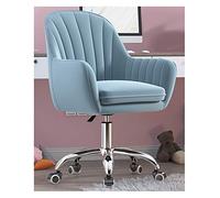 YCVAWEOD Chaise de Bureau à Domicile Poudvet de Bureau en Velours Pivot LWX