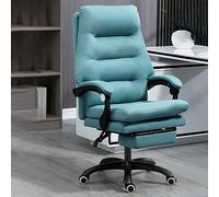 YCVAWEOD Chaise de Bureau avec Support Lombaire Ajustement et accoudoirs Chaise de Jeu pour la Maison/Bureau Confortable Blue Desk Seat LWX