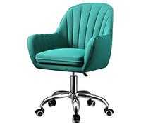 YCVAWEOD Chaise de Bureau Chaise de Bureau à Domicile, Chaise d'ordinateur réglable avec Support Lombaire/Dos pour Le Salon, Le Maquillage, étudier LWX