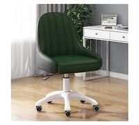 YCVAWEOD Chaise de Bureau Chaise de Bureau ajusté Mignon - Chaise de tâche d'ordinateur à 360 ° à 360 ° pour vanité à Domicile et Salon - Conception du Support du Dos Moyen LWX