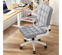 YCVAWEOD Chaise de Bureau Chaise de Jeu Chaise d'ordinateur Moderne Chaise de Bureau à Domicile Moderne avec Roues, Chaise de Bureau pivotante Chaise d'ordinateur à Hauteur réglable avec accoudoir à