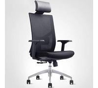 YCVAWEOD Chaise de Bureau de Bureau, Chaise de Bureau, Dossier pivotant Chaise d'ordinateur en Nylon Nylon Pieds de conférence de Fauteuil de fauteuils de Levage Chaise Boss (Couleur: Bleu, Taille: