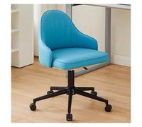 YCVAWEOD Chaise de Bureau de Bureau Chaise Mid arrière exécutif PU en Cuir PU Ajustement des chaises de Jeu d'ordinateur ajusté LWX