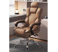 YCVAWEOD Chaise de Bureau d'ordinateur avec Chaise à Bascule Respirante et Durable pour Les Adultes du matériel résistant aux Rayures pour Les Chats Confortables Office Workstation (Noir) LWX