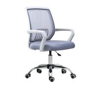 YCVAWEOD Chaise de Bureau Home, Mesh Back Swivel Conference Room Chaise avec Support Lombaire et Chaise d'ordinateur Confortable (Purple) LWX