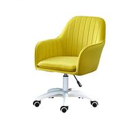 YCVAWEOD Chaise de chaises d'ordinateur Confortable Chaise de Bureau à Domicile, Fauteuil de Chaise de Chaise Tufted à Haut vers Le Haut LWX