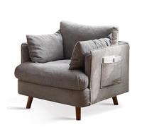 YCVAWEOD Chaise élégante avec siège rembourré et Pattes en métal doré - Parfait pour Le Salon, Le Bureau ou Le Maquillage - idéal pour la Lecture et la détente LWX