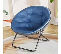 YCVAWEOD Chaise Pliante Confortable, Chaise Pliante à Rembourrage rembourrée multifonctionnelle, adaptée à: Bureau à Domicile, dortoir, Chambre à Coucher, Salon, sous-Sol, etc. LWX
