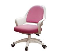 YCVAWEOD Chaise Professionnelle de Bureau à Domicile pour Les Petites Femmes, Hauteur de siège réglable, Fauteuil de Jeu Chaise de Bureau de Chaise de Bureau (Rose) LWX